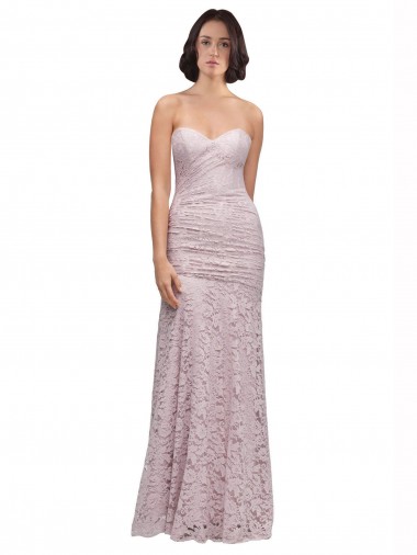 Wholesale Floor Length Long Mermaid Lace Prom Dress with Low Back