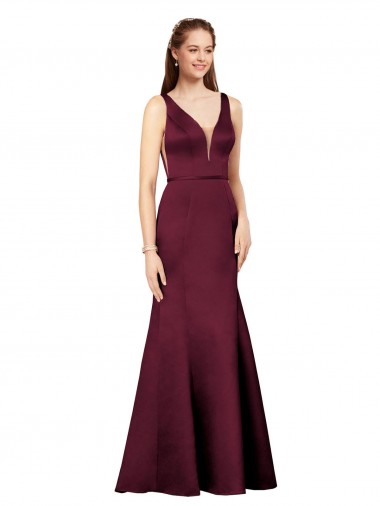 Wholesale Sexy Satin Prom Dress with Side Cutouts