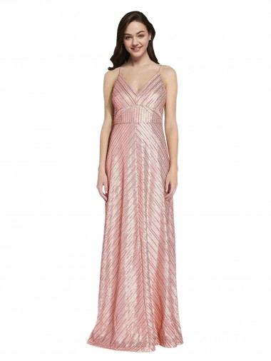 Wholesale High Neck Low Back Sparkling Sequin Prom Dress