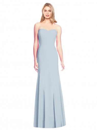 Wholesale Sweetheart Strapless Flared Skirt Maxi Prom Dress