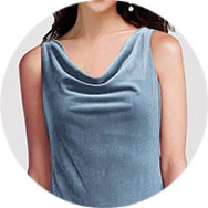 Wholesale Cowl Neck Prom Dresses